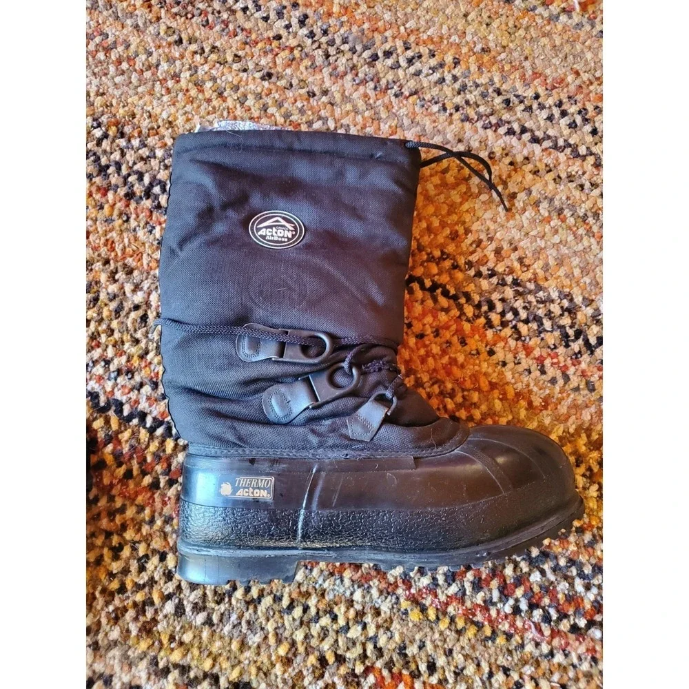 Acton Airboss Thermo Insulated Mens Size 11 Winter Work Boots Made In Canada‎